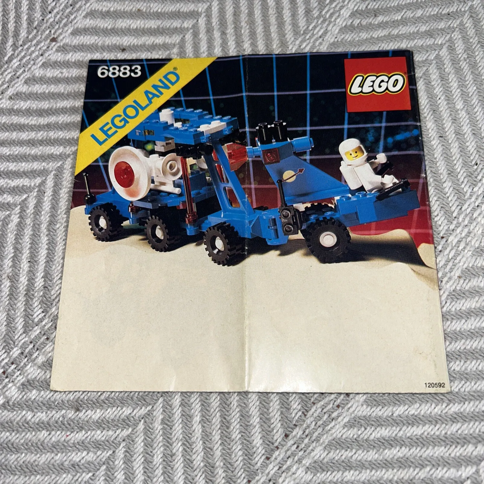 LEGO 6883 Terrestrial Rover Instruction Manual Booklet B1