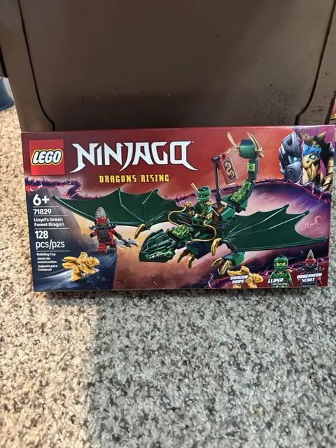 Brand New LEGO NINJAGO: Lloyd's Green Forest Dragon (71829)