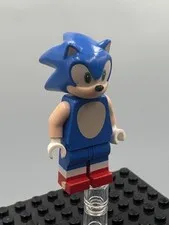 Lego Sonic the Hedgehog Minifigure Smile Left 77117 son033