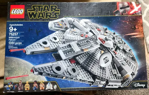 LEGO Star Wars Millennium Falcon 75257 Complete Set 1351 pcs UNOPENED!!
