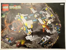 LEGO Rock Raiders: The Tunnel Transport (4980) Excellent Condition 100% Complete