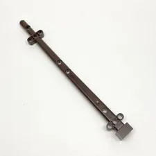 LEGO Boat Mast 2 x 2 x 20 Dark Brown 7.5" Tall 65446 Pirates Endurance Ninjago