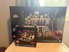Brand New Lego Stranger Things The Creel House & GWP WSQK Radio Station 