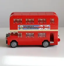 LEGO 40220 London Bus *Complete Parts*NO Manual/NO Box*Adult Owned