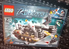 LEGO 70161 Ultra Agents Tremor Track Infiltration 241 pieces New Sealed 2014