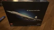 LEGO Icons Concorde 10318 Complete Set 2083 pcs 18+ Box Display Stand