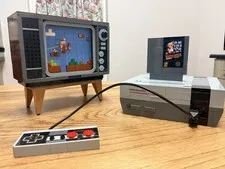 LEGO SUPER MARIO NINTENDO TELEVISION SET (NO BOX)
