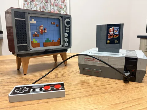 LEGO SUPER MARIO NINTENDO TELEVISION SET (NO BOX)