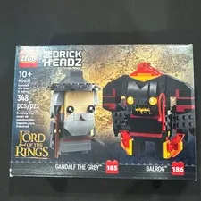 LEGO BRICKHEADZ: Gandalf the Grey & Balrog (40631) Brand New in Box
