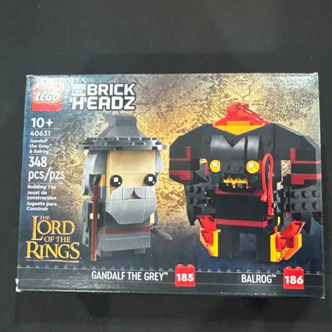LEGO BRICKHEADZ: Gandalf the Grey & Balrog (40631) Brand New in Box