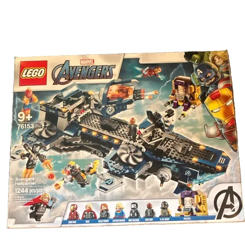 LEGO Marvel Avengers Helicarrier 76153 Complete Boxed Set 1244 Pieces