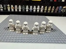 LEGO Star Wars Phase 2 Clone Trooper Minifigure Lot of 6 SW1319