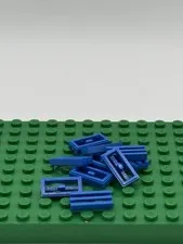 Lego Grill Grate Plates 1x2 Blue Replacement Part #2412 Lot of 10 #2412b 1721