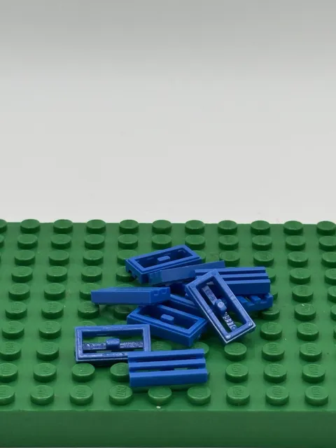Lego Grill Grate Plates 1x2 Blue Replacement Part #2412 Lot of 10 #2412b 1721