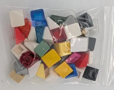 LEGO 30° 1x1 x ⅔ Slope (Cheese) (25+ pcs)   various colors Brick lot
