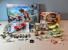 LEGO Jurassic World Bulk Lot - Retired Baryonyx 76942 Parts, Dinos & Minifigs