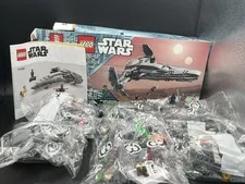 LEGO Reddish Brown Qui-Gon Jinn Variant sw1334a Set 75383 100% Complete