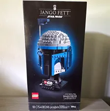 LEGO Star Wars: Jango Fett Helmet (75408) INCLUDES BOX AND INSTRUCTIONS