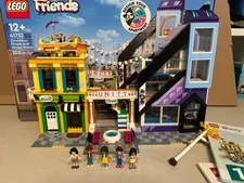 LEGO Friends 41732 Downtown Flower and Design Stores INCOMPLETE w/ Instructions