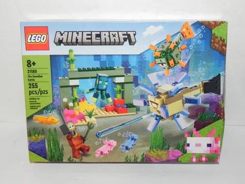 LEGO 21180 ~ MINECRAFT - The GUARDIAN BATTLE 255 Pcs.  NEW Sealed ~ Free Ship!