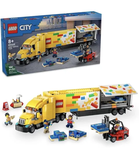 LEGO  City Yellow Delivery Truck Toy 60440 BRAND NEW Sealed