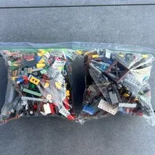 LEGO 4 plus LB Bulk Lot Mixed Parts Pieces Blocks #3