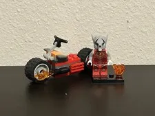 LEGO Legends of Chima 30265 Worriz' Fire Bike 100% Complete!