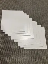 LEGO Large Gray Baseplates Lot of 9 Building Plates Bulk Lot Used