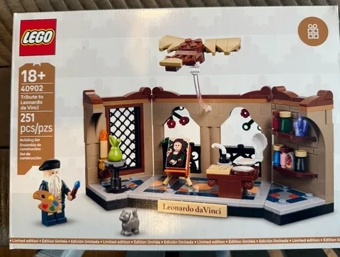LEGO Tribute to Leonardo da Vinci (40902) Promotional Set GWP - New Sealed