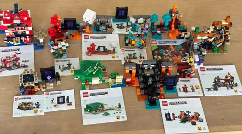 LEGO® Minecraft Bundle 🧱⛏️ Pick Your Set! ✅ Complete w/ Instructions 📖 No Box