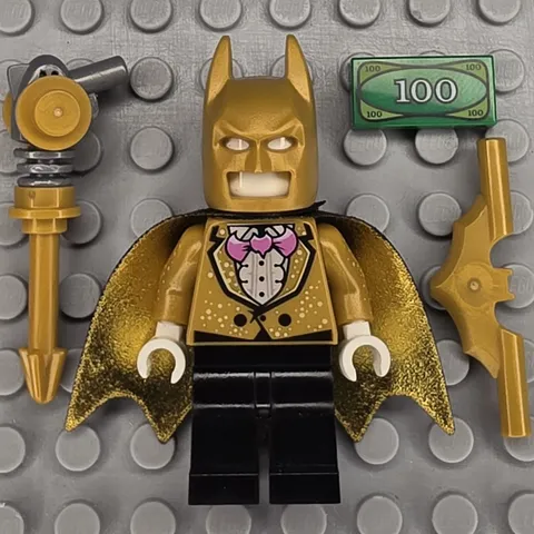 Lego DC Super Heroes Minifigure SH0310 Batman The Bat-Pack Batsuit