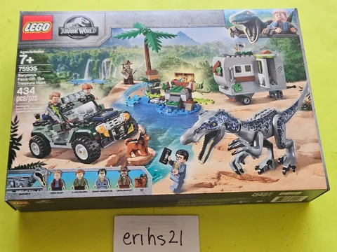 LEGO Jurassic World 75935 Baryonyx Face-Off: The Treasure Hunt BRAND NEW/SEALED