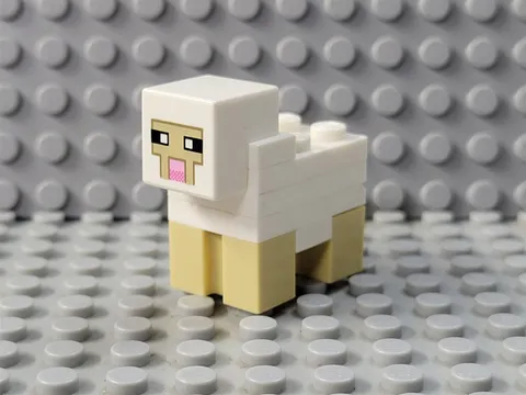 LEGO Minecraft Brick Built Sheep Animal