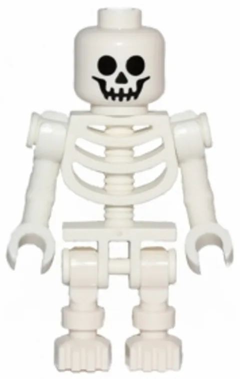 LEGO: Skeleton Standard Skull Bent Arms (gen047)
