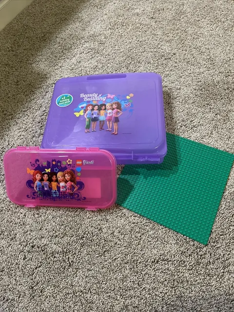 LEGO Storage Cases LEGO FRIENDS Beauty of Building Large and Small Case W/ Flat