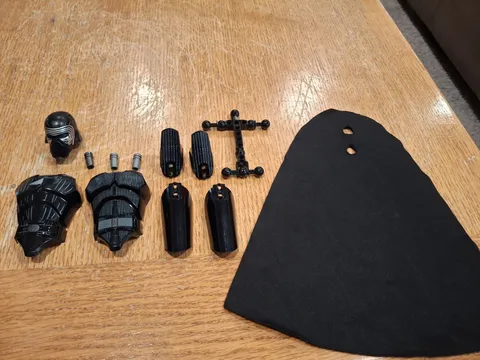 LEGO Buildable Figures Stars Wars Kylo Ren Bulk Lot Parts Plastic Multicolor