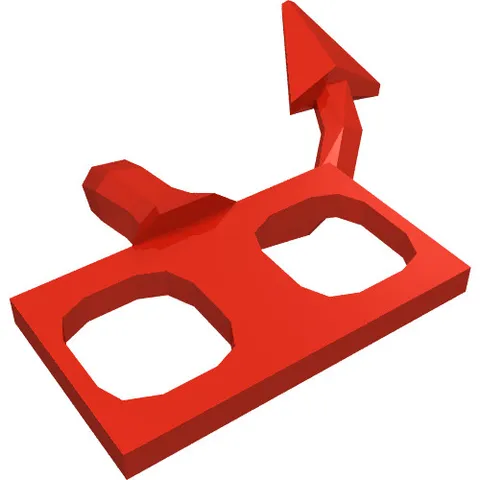 LEGO® Part 26077 - Minifigure Costume Tail Imp