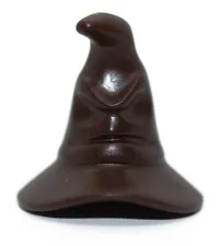 LEGO Dark Brown Minifigure Witch Hat with Face Wizard Harry Potter 38974 6460712