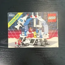 Lego 6953 Space Cosmic Laser Launcher Instructions Only Classic/Vintage