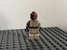 Lego Mace Windu Minifigure sw1205 Star Wars Printed Arms 75342
