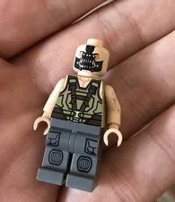 LEGO Dc Superheroes Dark Knight Bane Custom Minifigure By Phoenix Rare