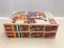 Vtg., LEGO 125, Lot of 2 boxes, 441 pcs. total. Mostly  complete. 1974