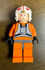 Luke Skywalker Minifigure Pilot Suit sw0090 2006 - 10178-1 / 7666-1 / 6212-1