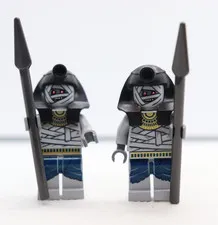 2) Mummy Warrior Lot 7325 7307 7306 7326 Pharaoh's Quest LEGO® Minifigure Figure