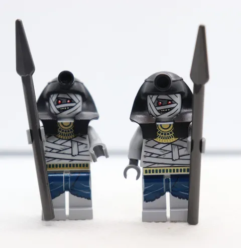 2) Mummy Warrior Lot 7325 7307 7306 7326 Pharaoh's Quest LEGO® Minifigure Figure