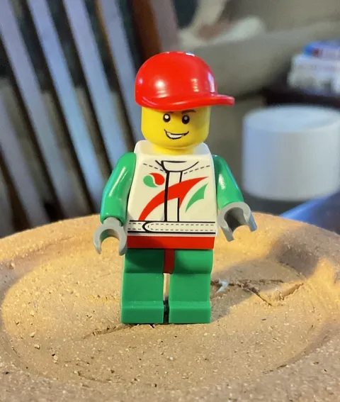 LEGO Minifigure City Race Pit Crew Member Octan cty0390