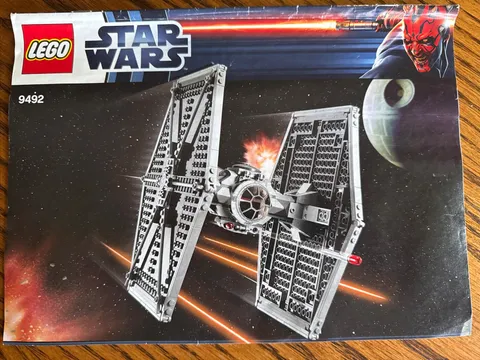  NEW INSTRUCTIONS ONLY LEGO TIE FIGHTER 9492 from set manual books Star Wars
