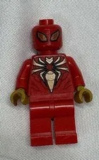 LEGO MINIFIGURE Marvel Super Heroes Iron Spider Armor Spider-Man AS PICTURED