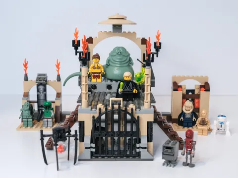 100% Complete LEGO Star Wars: Jabba's Palace Sets (4480), (4476) & (4475) | USED