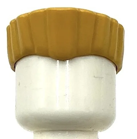 Lego New Ochre Yellow Minifigure Hair Flat Top with Straight Even Sections Part